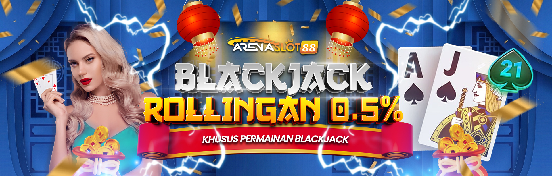 BONUS KOMISI BLACKJACK 0.5%