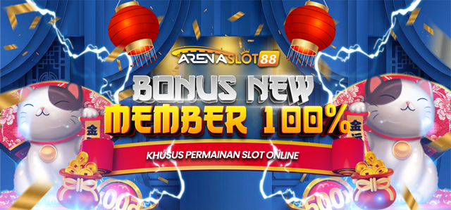 BONUS NEW MEMBER SLOTS 100%