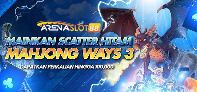 MAHJONG WAYS 3 SCATTER HITAM 10000x	