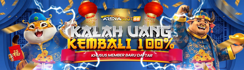 BONUS GARANSI NEW MEMBER 100%