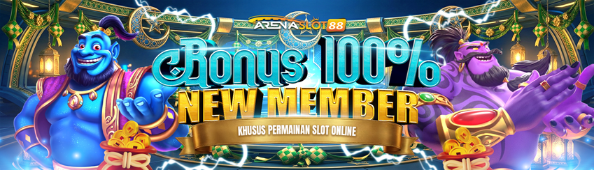 WELCOME BONUS SLOT 100%